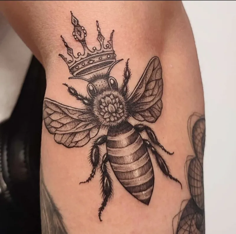 Tatuaje estilo Blackwork & Dotwork